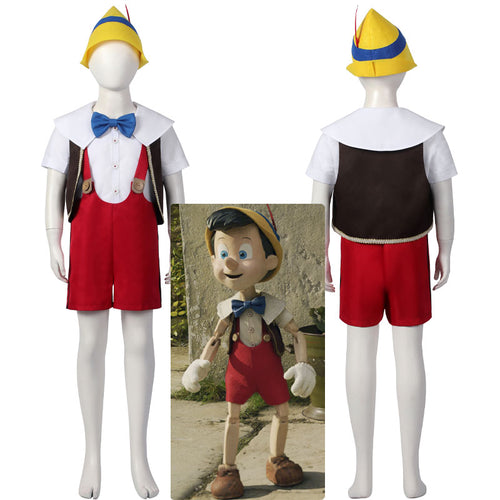 Pinocchio Kids Cosplay Costumes