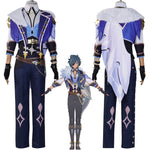 Game Genshin Impact Kaeya Alberich Fullsuit Cosplay Costumes