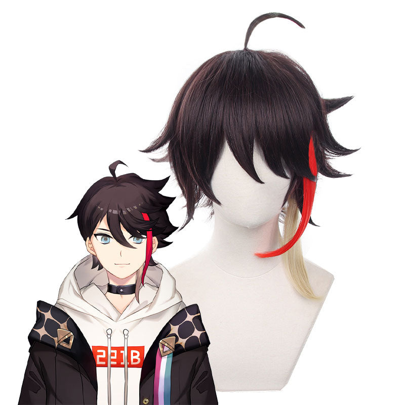 Hololive English Virtual YouTuber NIJISANJI XSOLEIL Saegusa Akina Cosplay Wigs