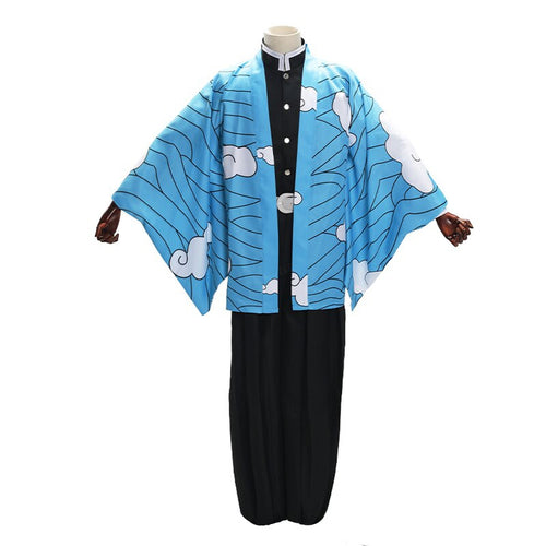 Anime Demon Slayer Kimetsu no Yaiba Urokodaki Sakonji Cosplay Costumes - Cosplay Clans