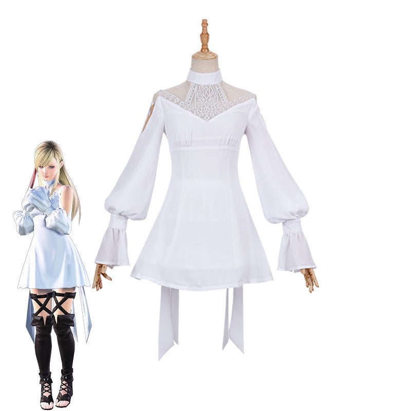 Game Final Fantasy Minfilia Warde Fullset Cosplay Costumes