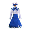 Anime Nekopara Catgirl Vanilla Blue Dress Outfits Cosplay Costume - Cosplay Clans