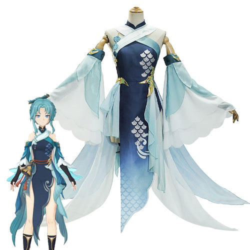 Game Genshin Impact Young Madame PingCosplay Costumes