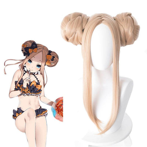 FGO Fate Grand Order: First Order Abigail Williams Mixed Blonde Bun Cosplay Wigs - Cosplay Clans