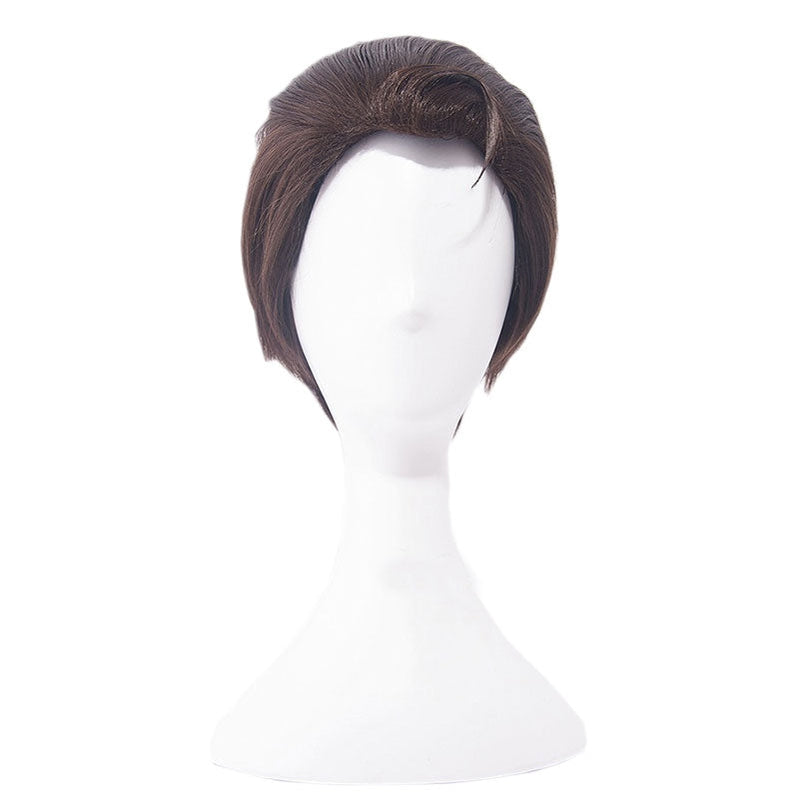 Game Detroit: Become Human Connor Short Brown Cosplay Wigs - Cosplay Clans