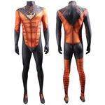 Marvel Human Torch Jumpsuit Halloween Cosplay Costume