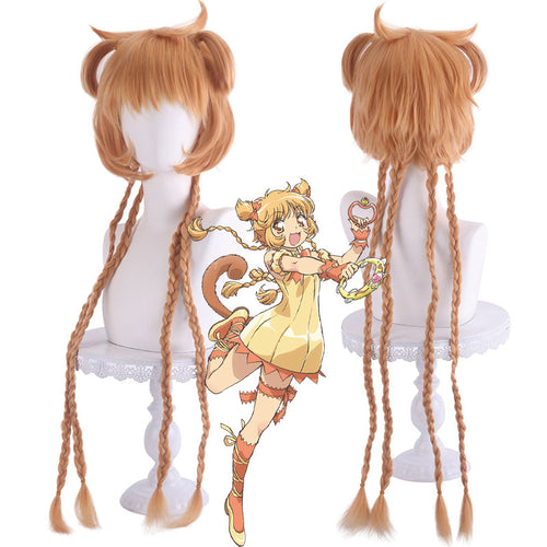 Tokyo Mew Mew Bu-Ling Huang Pudding Fong Halloween Cosplay Wig