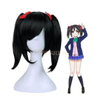 Anime LoveLive! Yazawa Nico Long Black Cosplay Wigs - Cosplay Clans