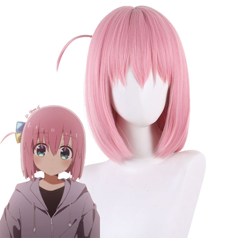 Anime Bocchi the Rock! Hitori Gotoh Short Cosplay Wigs - Cosplay Clan