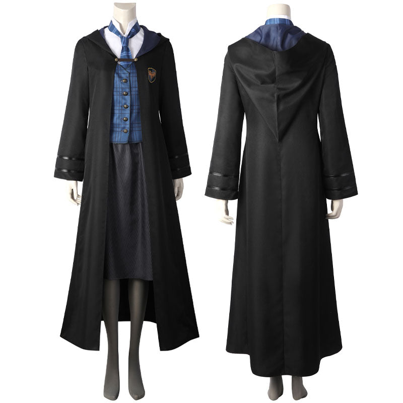 Harry Potter Slytherin Costume Dress Cosplay Plaid Skirt For Women Juniors  (2X)