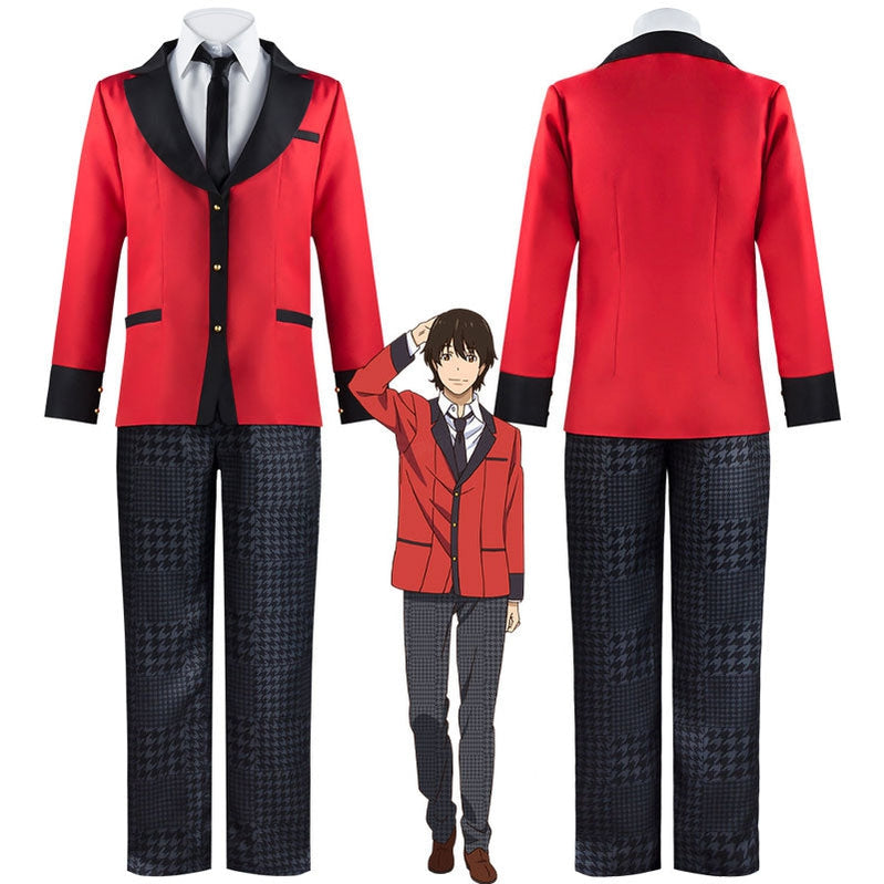 Anime Kakegurui Ryota Suzui Uniform Cosplay Costumes