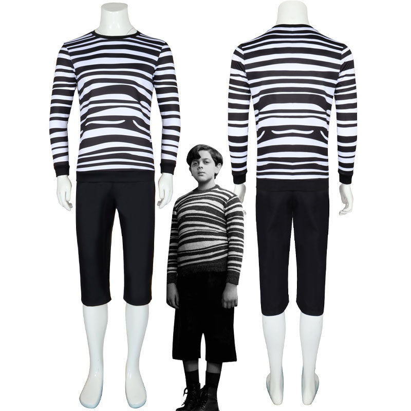 Shop The Addams Family Pugsley Addams Cosplay Costumes
