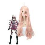 Anime Danganronpa V3: Killing Harmony Iruma Miu 80cm Long Straight Pink Cosplay Wigs - Cosplay Clans