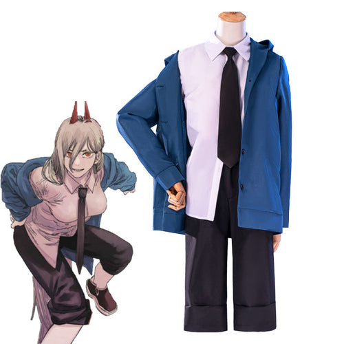 Chainsaw Man Power Halloween Cosplay Costumes