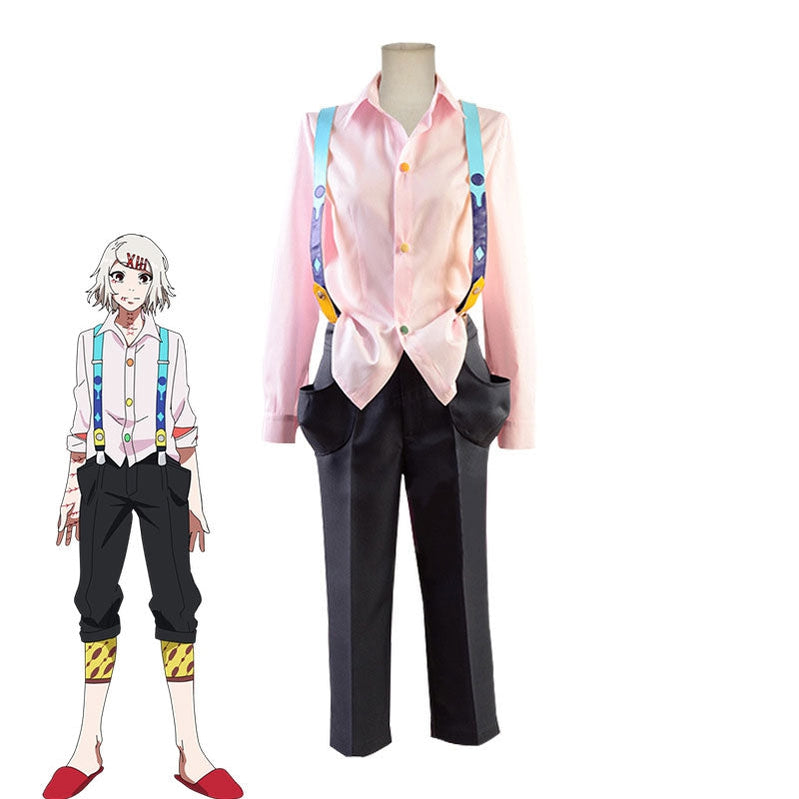 Anime Tokyo Ghoul Juzo Suzuya Cosplay Costume - Cosplay Clans