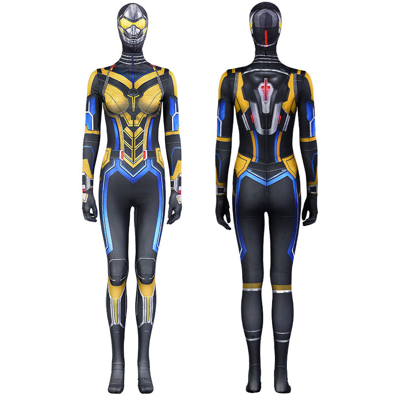 Marvel Ant-Man and the Wasp: Quantumania Hope van Dyne Jumpsuits Cosplay Costumes