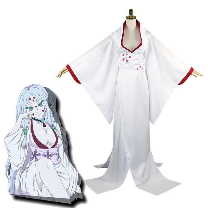 Anime Demon Slayer Kimetsu no Yaiba Rui Spider Mother Cosplay Costumes - Cosplay Clans