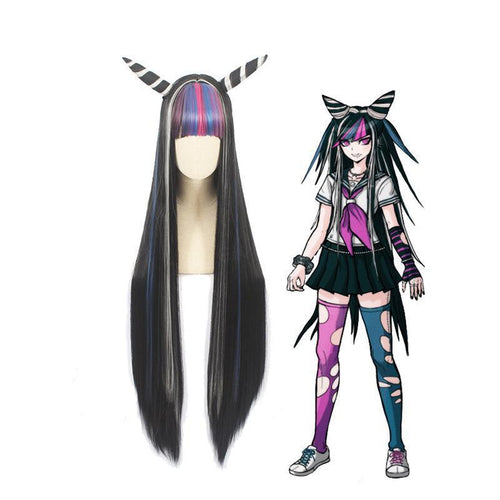 Anime Danganronpa: Trigger Happy Havoc Mioda Ibuki 100cm Long Straight Cosplay Wigs - Cosplay Clans