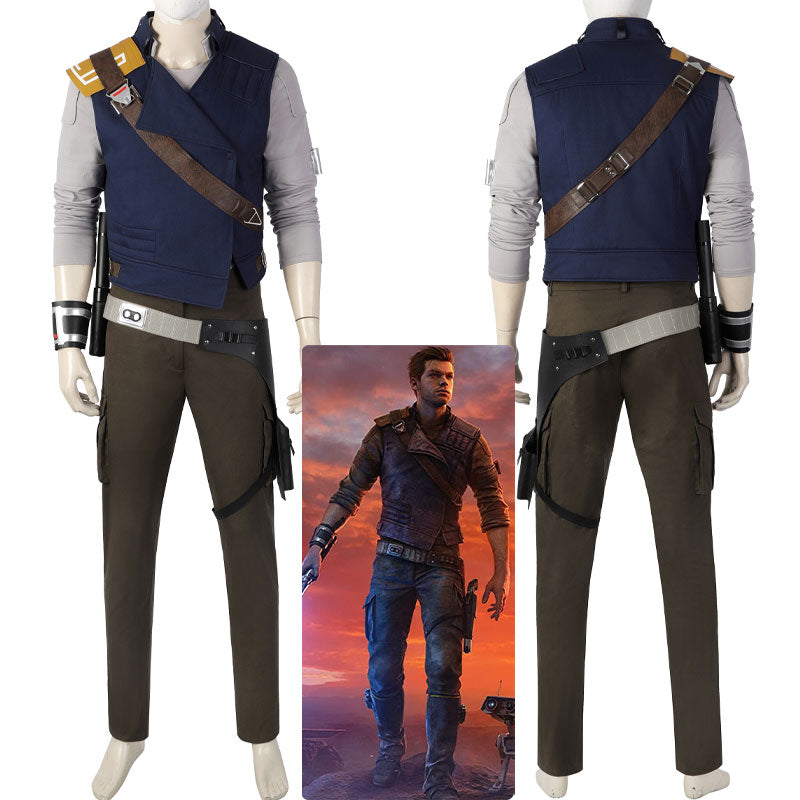 Star Wars Jedi Survivor Cal Kestis Cosplay Costumes