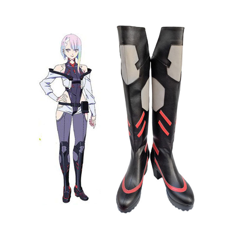 Game Cyberpunk: Edgerunners Lucyna Kushinada Cosplay Shoes 