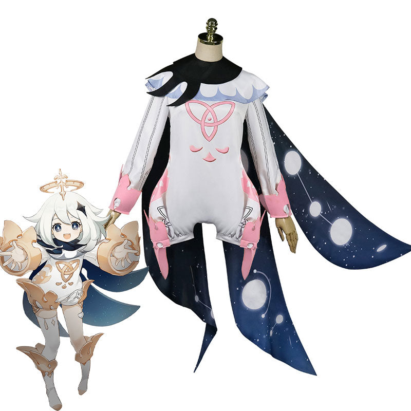 Game Genshin Impact Paimon Fullset Cosplay Costumes