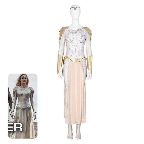 Marvel Eternals Thena Cosplay Costumes