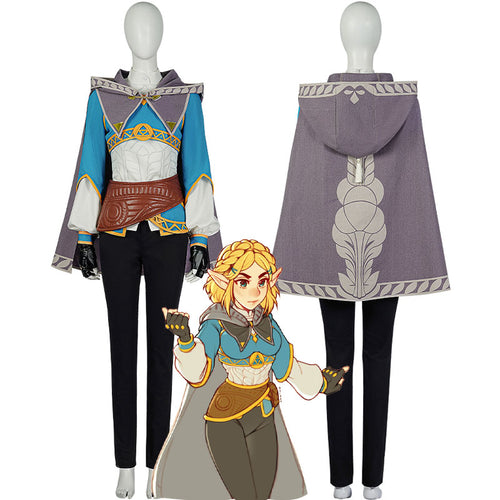 Game The Legend of Zelda: Tears of the Kingdom Princess Zelda Cosplay Costumes