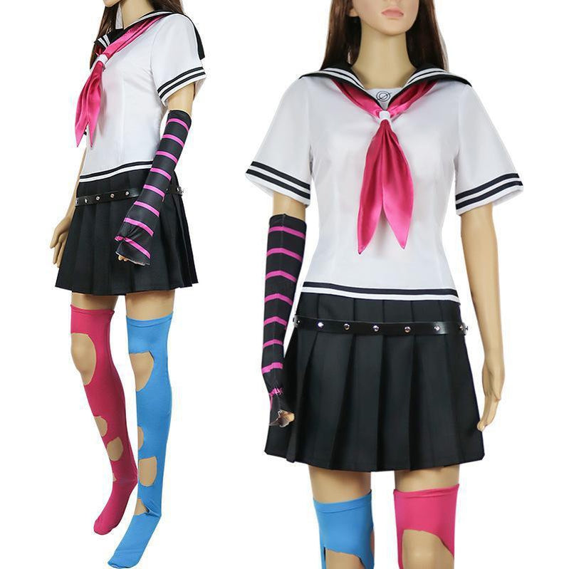 Anime Danganronpa: Trigger Happy Havoc Mioda Ibuki Uniform Cosplay Costumes - Cosplay Clans