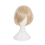 Anime Yuri on Ice Yuri Plisetsky Short Blond Cosplay Wigs - Cosplay Clans