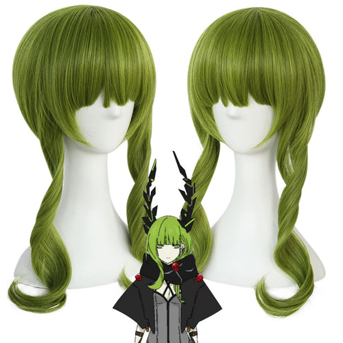 Anime Black Rock Shooter Dead Master Green Cosplay Wigs
