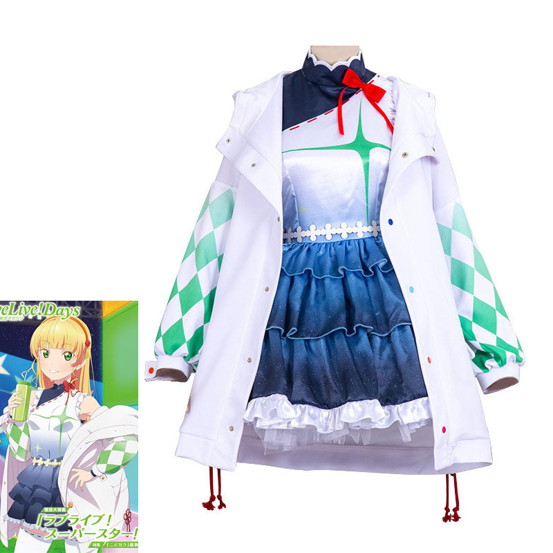 Anime LoveLive SuperStar!! Liella! Heanna Sumire Uniform Cosplay Costumes