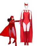 Wanda Vision Wanda Maximoff Cosplay Costumes