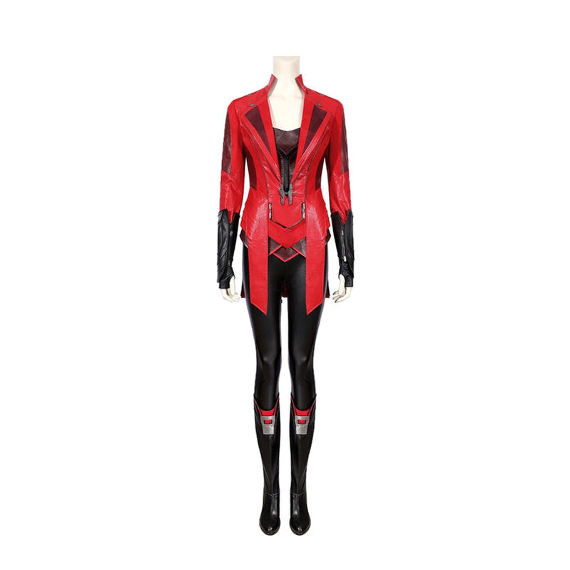 Movie Captain America Civil War Wanda Maximoff Cosplay Costume - Cosplay Clans