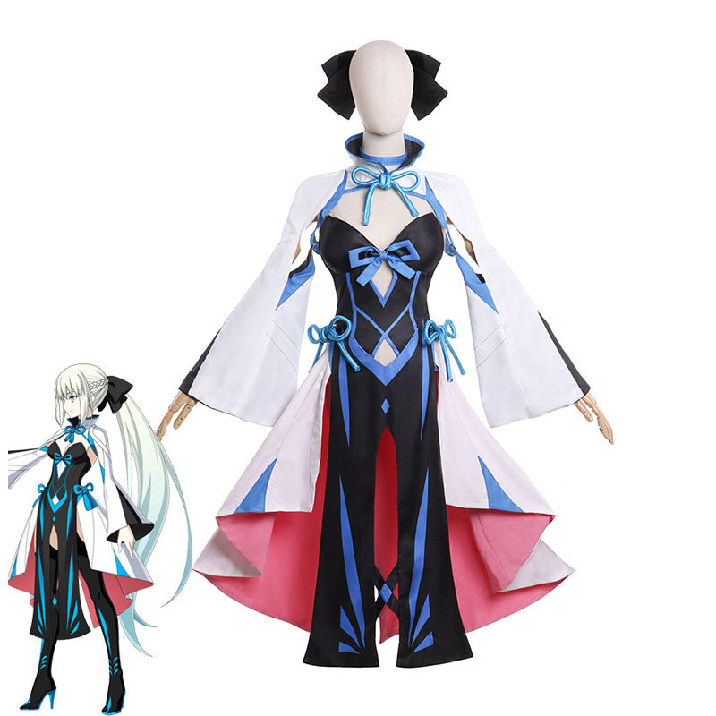 Anime Fate/Grand Order Morgan le Fay Halloween Cosplay Costumes