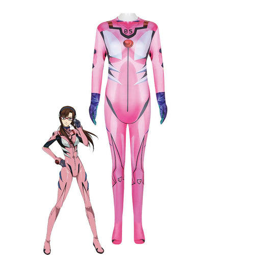 EVA Neon Genesis Evangelion Mari Makinami Illustrious Cosplay Costumes