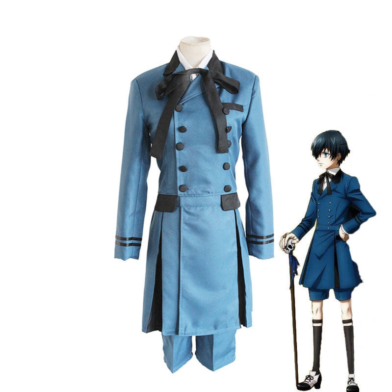 Anime Black Butler Ciel Phantomhive Cosplay Costume - Cosplay Clans