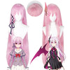 Anime Engage Kiss Kisara Pink Long Cosplay Wigs