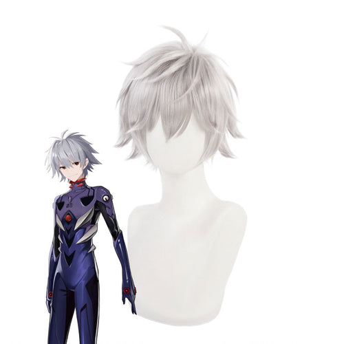 Anime EVA Neon Genesis Evangelion Kaworu Nagisa Cosplay Wigs 