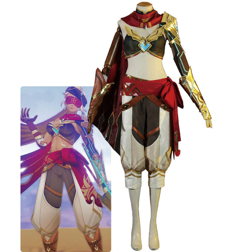 Genshin Impact Eremite Galehunter Halloween Cosplay Costume