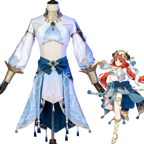 Game Genshin Impact Nilou Fullset Cosplay Costume