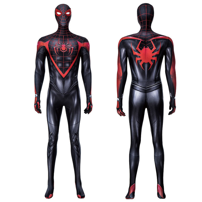 Marvel Spider-Man 2 PS5 Miles Morales Jumpsuit Cosplay Costumes 