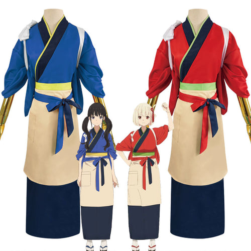 Anime Lycoris Recoil Takina Inoue Chisato Nishikigi Kimono Cosplay Costumes