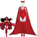 Wanda Vision Wanda Maximoff Scarlet Witch Cosplay Costume 