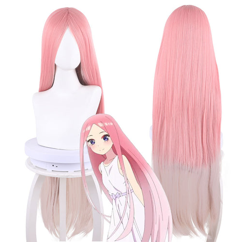 Anime The Quintessential Quintuplets Rena Straight Cosplay Wigs