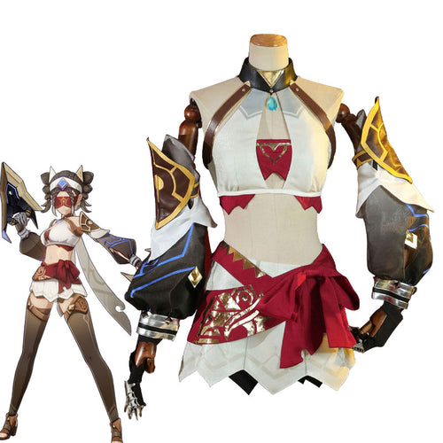 Genshin Impact Eremite Desert Clearwater Halloween Cosplay Costumes