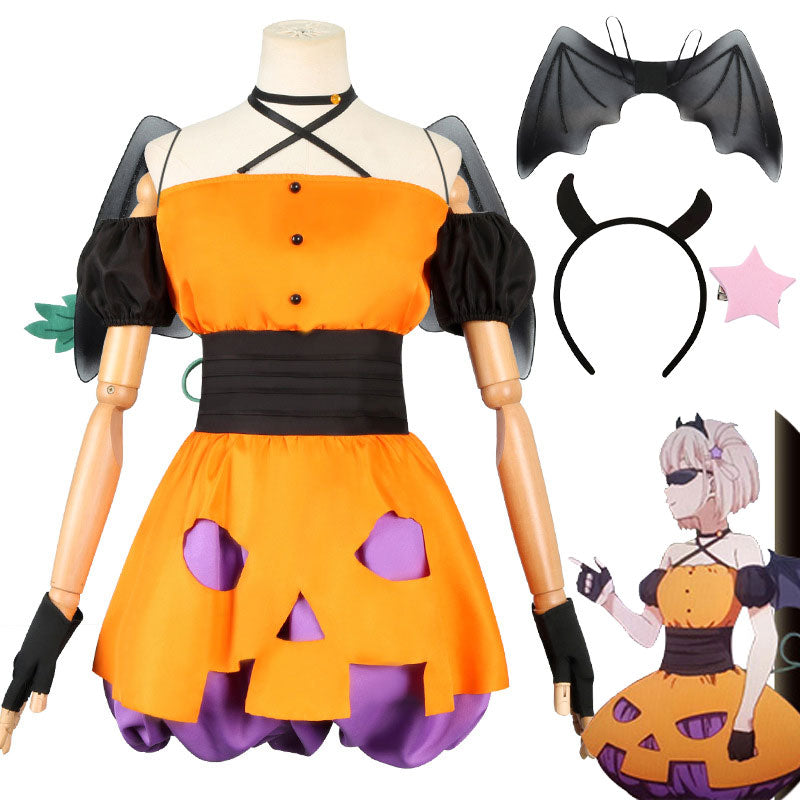 Anime Lycoris Recoil Chisato Nishikigi Halloween Little Devil Cosplay Costumes