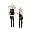 LOL KDA Skin Nine-Tailed Fox Ahri Outfit Full sets Cosplay Costumes - Cosplay Clans