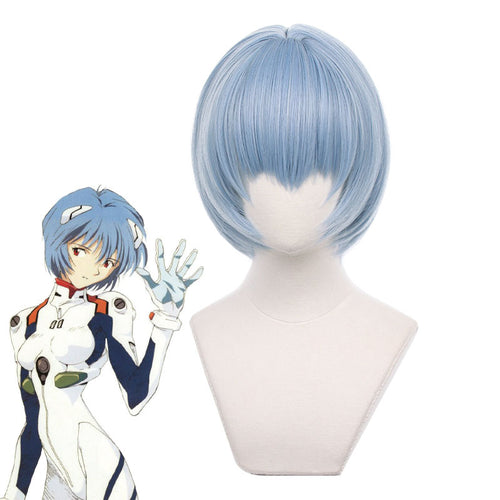 EVA Neon Genesis Evangelion Rei Ayanami Halloween Cosplay Wigs