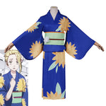 Anime Tokyo Revengers Emma Sano Kimono Fullset Cosplay Costumes - Cosplay Clans