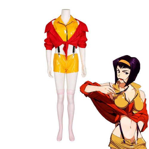 Anime Cowboy Bebop Faye Valentine Cosplay Costume - Cosplay Clans